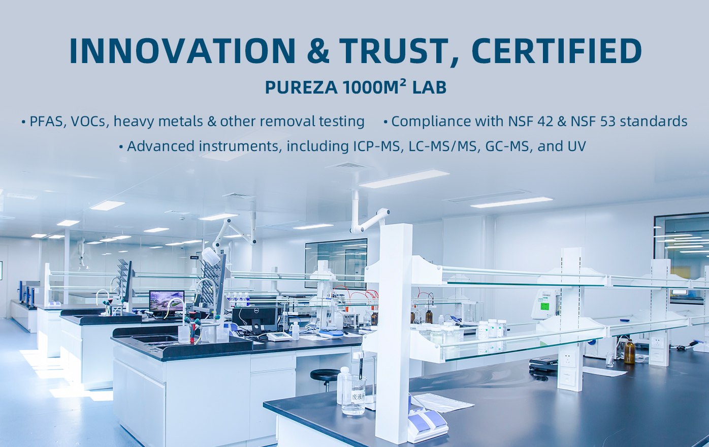 Innovation,Trust,Certified,Pureza 1000 square meters Lab