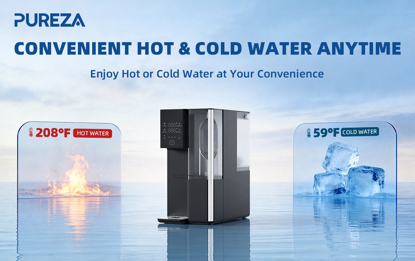 Countertop Hot & Cold RO Water Dispenser