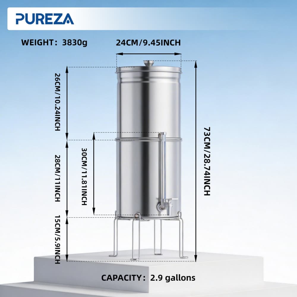 Household Gravity Water Filter System